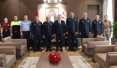 Öztürkler, PGM Müdürü Kasım Kuni ve heyetini kabul etti