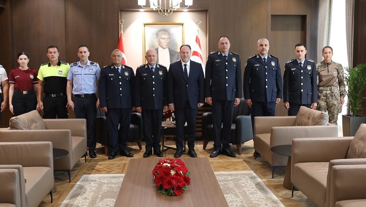 Öztürkler, PGM Müdürü Kasım Kuni ve heyetini kabul etti