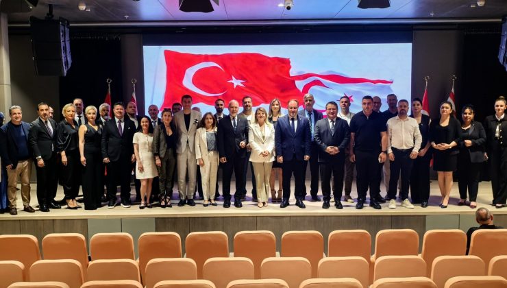 Meclis Başkanı Öztürkler, Girne Amerikan Üniversitesi ve Girne Koleji heyetlerini kabul etti