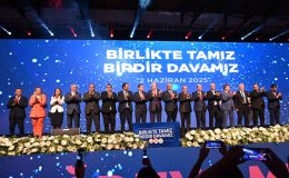 UBP, DP ve YDP, Tatar’a desteklerini düzenlenen törenle açıkladı