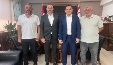 İçişleri Bakanı Oğuz, Avcılık Federasyonu’nu kabul etti