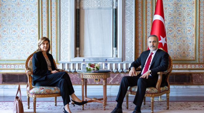 TC Dışişleri Bakanı Fidan, Holguin’i kabul etti