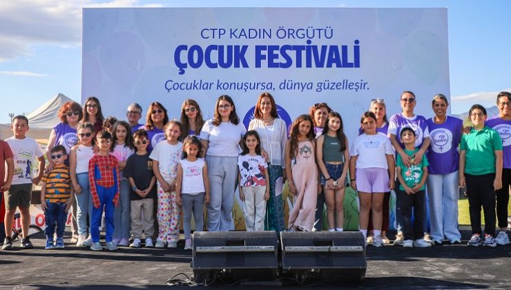 CTP Kadın Örgütü, 1 Haziran Dünya Çocuk Günü için festival düzenledi