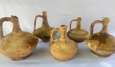 Gazimağusa Limanı’nda antik mezar gün yüzüne çıkarıldı