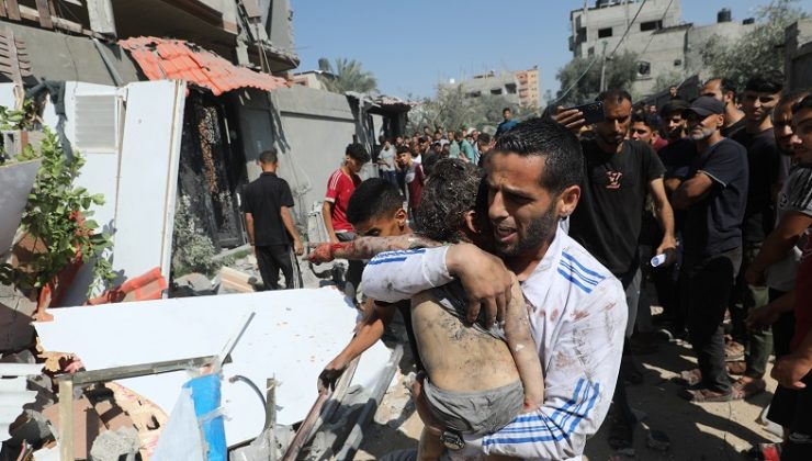İsrail’in Gazze’ye son 24 saatte düzenlediği saldırılarda 144 Filistinli hayatını kaybetti