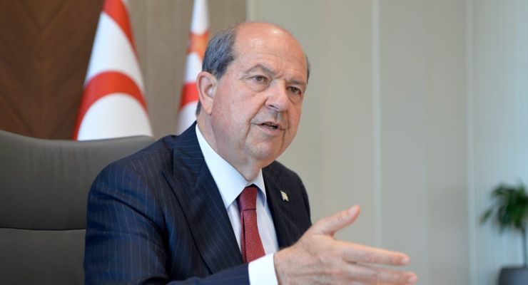 Cumhurbaşkanı Tatar:Türk Kızılayı, halkımızın varoluş mücadelesine ve kahramanca direnişine destek olmuştur