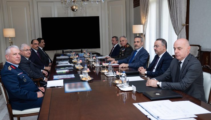 Fidan, Güler ve MİT Başkanı Kalın’la İran’a yönelik İsrail saldırısını görüştü