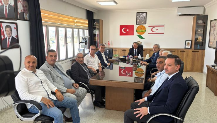 Başbakan Üstel, Kalkanlı’daki Cypfruvex tesislerini ziyaret etti: ‘Hedefimiz hasat sezonu başlamadan tesisi faaliyete geçirmek ‘