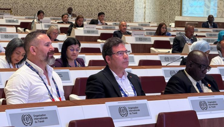 KTAMS heyeti ILO Konferansı’na katıldı
