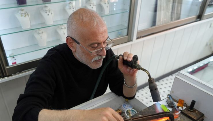 Bayburt’un tek ustası: Baba mesleğini çeyrek asırdır sürdürüyor