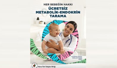 KTTB: “Endokrin-metabolik taramaların ücretsiz sunulması Sağlık Bakanlığı’nın anayasal zorunluluğudur”