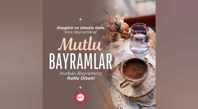 Hoşgörü ve umutla dolu nice bayramlara…