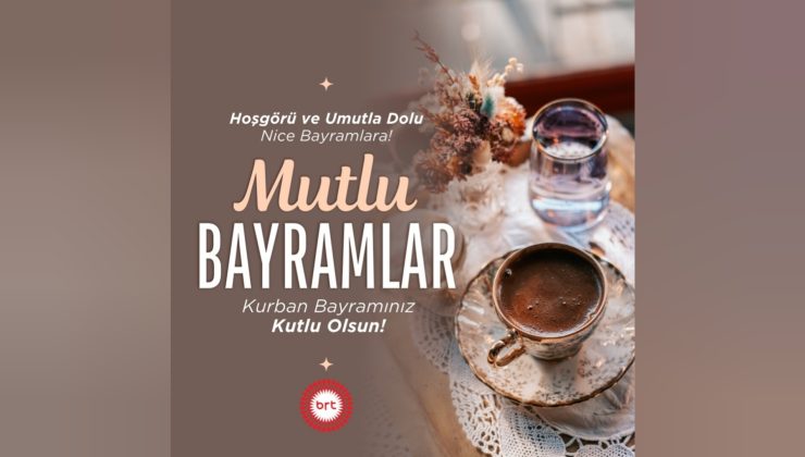 Hoşgörü ve umutla dolu nice bayramlara…