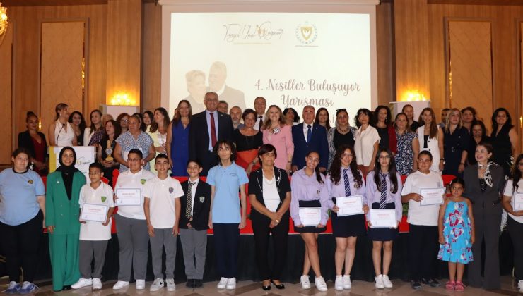 4. Nesiller Buluşuyor Yarışması’nın ödülleri verildi