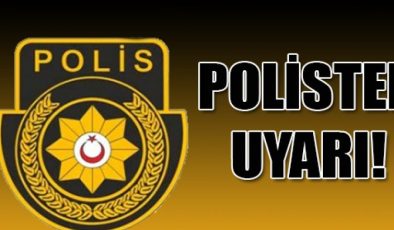 Polisten vatandaşlara uyarı: “Alkollü ve süratli araç kullanmayın”