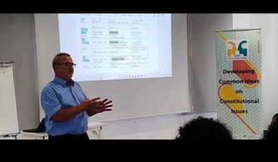 Prof. Dr. Yücel Vural, KTÖS Genel Merkez Binası’nda sunum gerçekleştirdi