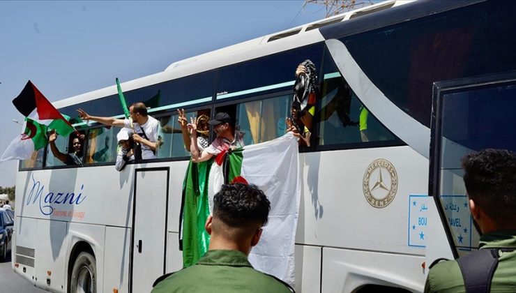 Gazze’ye ilerleyen Mağrib Direniş Konvoyu’nun 2 gündür Libya’nın doğusuna girişine izin verilmiyor