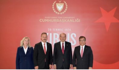 Cumhurbaşkanı Tatar, Anahtar Parti Heyetini kabul etti
