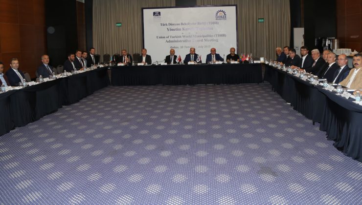 Özçınar, TDBB Yönetim Kurulu toplantısına katıldı