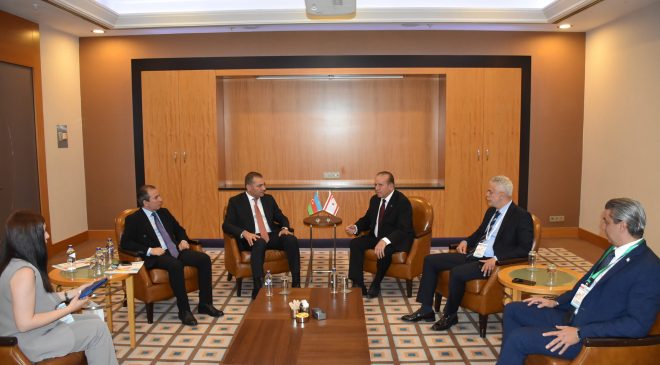 Ataoğlu ile Nağıyev, Ankara’da bir araya geldi: KKTC’nin tanıtımı için ortak adımlar