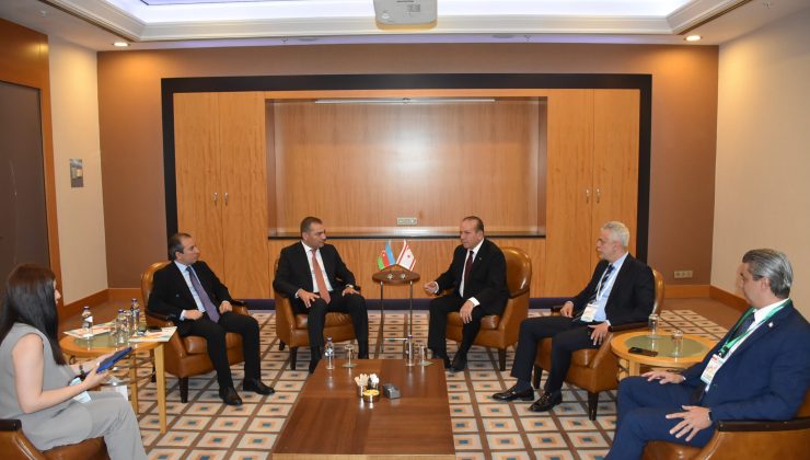 Ataoğlu ile Nağıyev, Ankara’da bir araya geldi: KKTC’nin tanıtımı için ortak adımlar