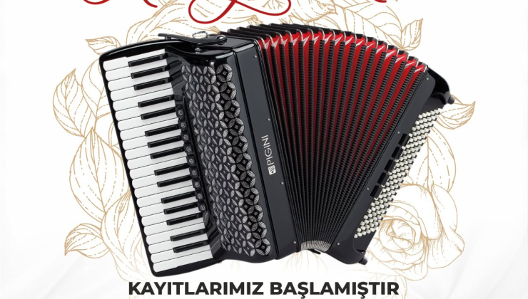 Girne’de akordiyon kursları başladı