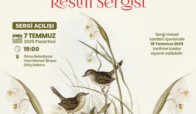 “Kıbrıs’taki Kuşlar” temalı resim sergisi pazartesi günü açılıyor