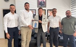 Arıklı, İnşaat Mühendisleri Odası heyetini kabul etti