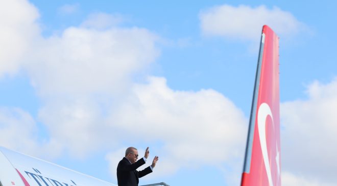 TC Cumhurbaşkanı Erdoğan, Azerbaycan’a gitti