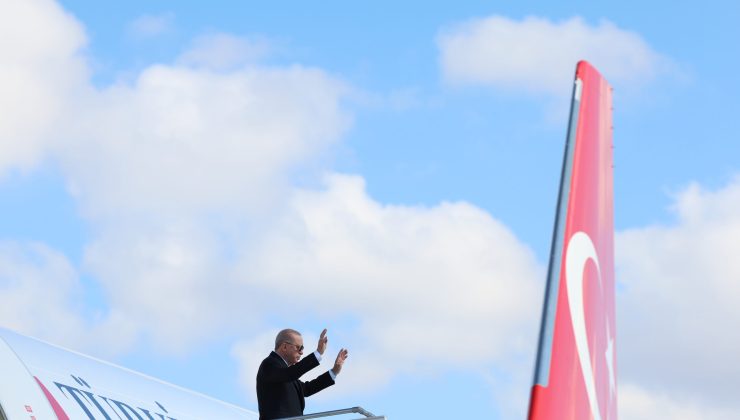 TC Cumhurbaşkanı Erdoğan, Azerbaycan’a gitti