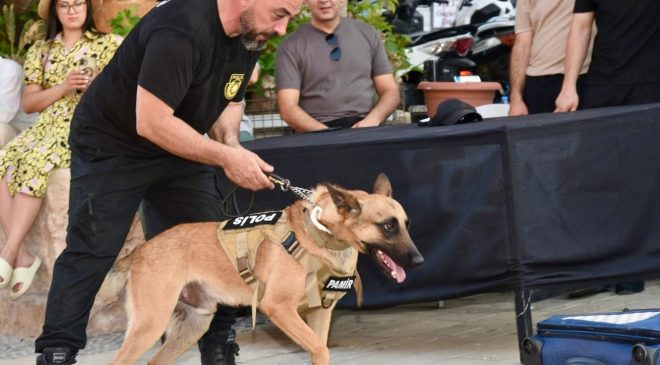 Suçluların korkulu rüyası “süper burun” dedektör köpekler her an göreve hazır