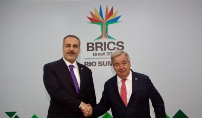 Fidan, Guterres ile görüştü… Görüşmede, Kıbrıs konusunda yapılacak gayriresmi toplantı da ele alındı