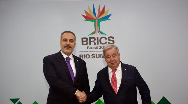 Fidan, Guterres ile görüştü… Görüşmede, Kıbrıs konusunda yapılacak gayriresmi toplantı da ele alındı