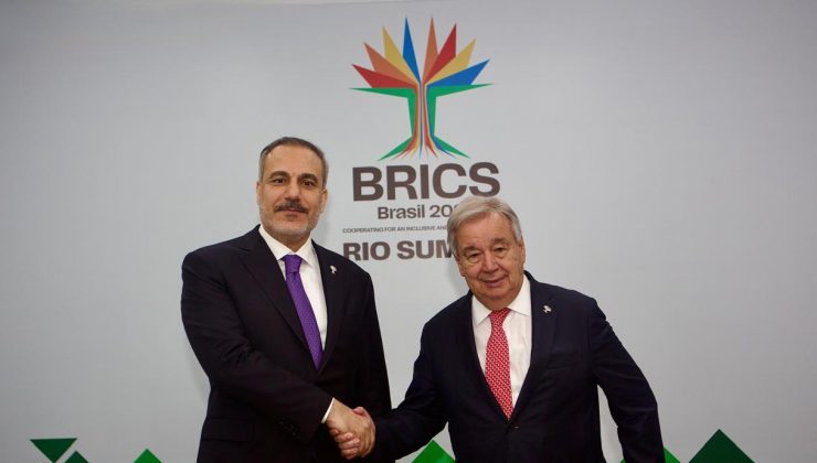Fidan, Guterres ile görüştü… Görüşmede, Kıbrıs konusunda yapılacak gayriresmi toplantı da ele alındı