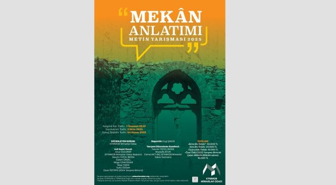“7. Mekân Anlatımı Metin Yarışması” için başvurular başladı