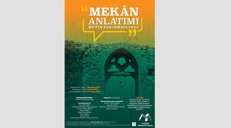 “7. Mekân Anlatımı Metin Yarışması” için başvurular başladı