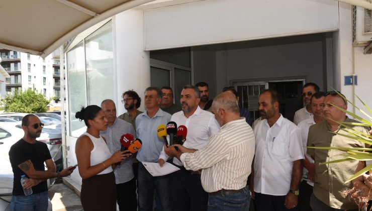 HÜR-İŞ, İhtiyat Sandığı Dairesi önünde basın açıklaması yaptı…