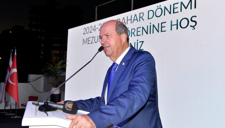Tatar, 15 Kasım Üniversitesi Mezuniyet Töreni’ne katıldı