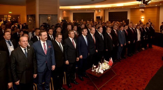 Türkiye – KKTC Ticaret Odası Forumu III. Ekonomi Konferansı açılış töreni düzenlendi