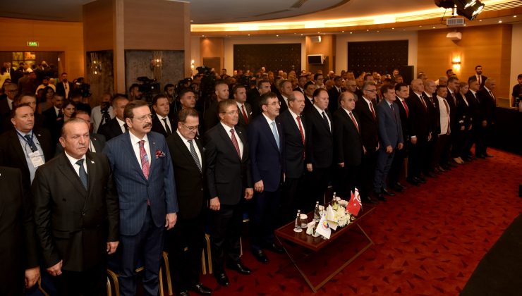 Türkiye – KKTC Ticaret Odası Forumu III. Ekonomi Konferansı açılış töreni düzenlendi