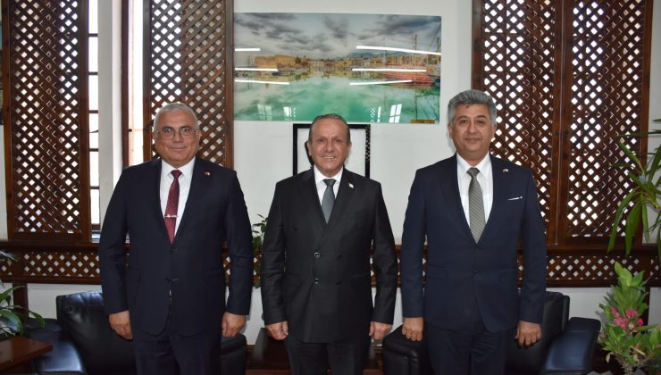 Ataoğlu, Karaca ve Balaban’ı kabul etti