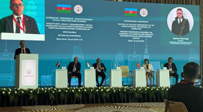 KKTC Anayasa Mahkemesi, Türk Dünyası Anayasa Yargısı Konferansı’na gözlemci üye olarak katıldı