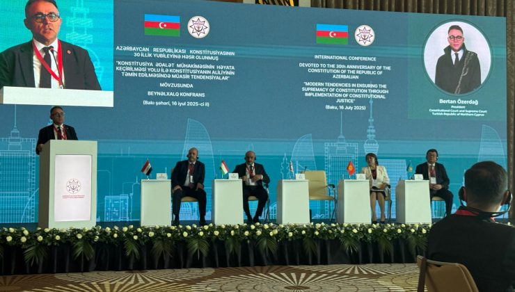 KKTC Anayasa Mahkemesi, Türk Dünyası Anayasa Yargısı Konferansı’na gözlemci üye olarak katıldı