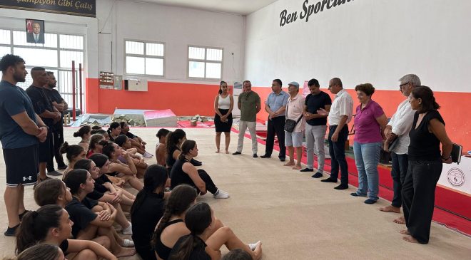 CTP’den Cimnastik Federasyonu’na ziyaret