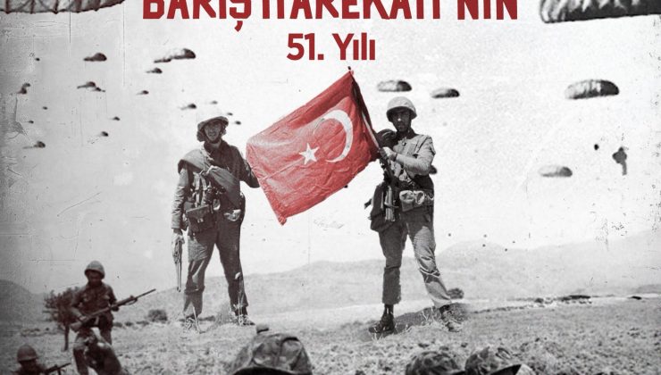 CHP Genel Başkanı Özel’den, Kıbrıs Barış Harekatı’nın 51. yıl dönümü mesajı