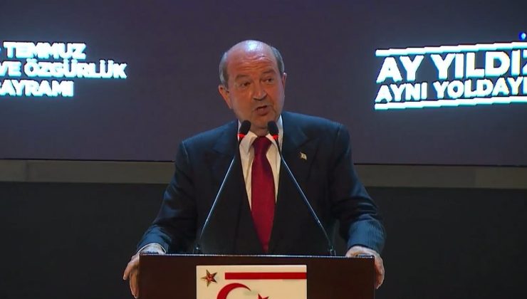 Cumhurbaşkanı Tatar:Kıbrıs Türkü yalnız değildir, bu yolculukta her zaman Türkiye Cumhuriyeti yanımızdadır
