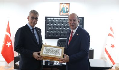 TC Sağlık Bakanı Memişoğlu’ndan Dinçyürek’e nezaket ziyareti