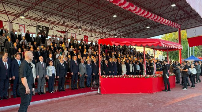 Lefkoşa Dr. Fazıl Küçük Bulvarı’nda tören