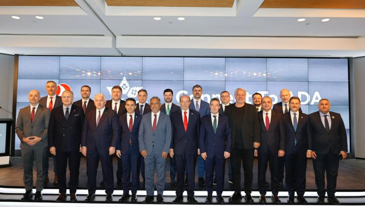 Cumhurbaşkanı Tatar, İstanbul’da THY Genel Merkezi’ni ziyaret etti
