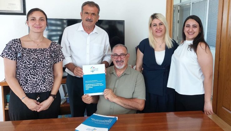 KTOÖD Başkanı Kibrit, Gazimağusa Belediye Başkanı Uluçay’ı ziyaret etti